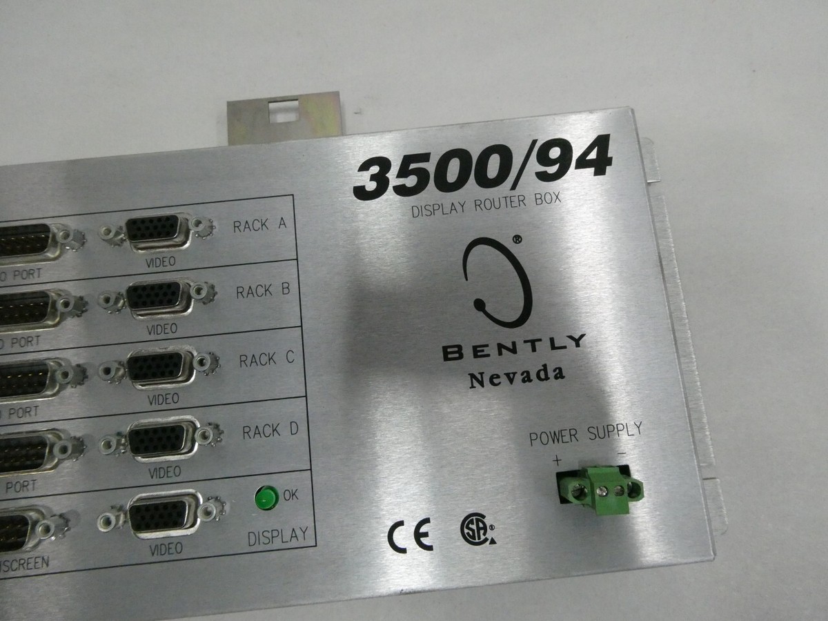 Bently Nevada 3500/94 Display Router Box | eBay Bently Nevada 3500/94 Display Router Box | eBay