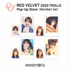 Tarjeta fotográfica Red Velvet Trolls Pop Up Store Wendy Dumb Power Up Denim ruso