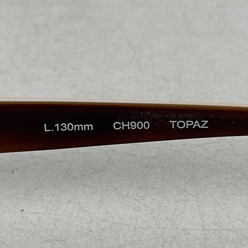 Cole Haan Ch900 Brille Topas Unisex Erwachsene Braun Metall Halbrand 53-17-130mm - Bild 10 von 13