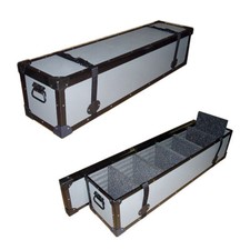 TUFFBOX ROAD CASE for PARs- LEDs - 6 Removeable Dividers 52"x12"x12" Inside Dims