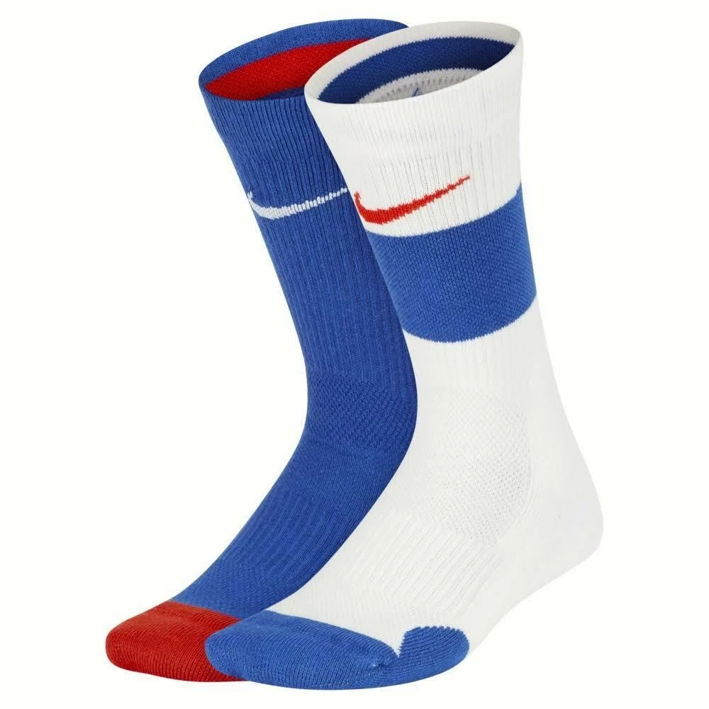 Nike Elite Socks Red And White
