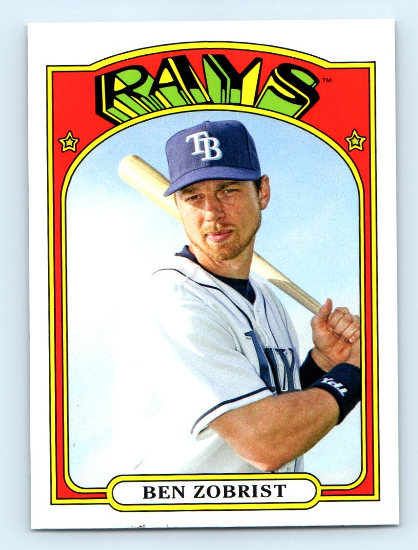 2013 Topps Archives Ben Zobrist Tampa Bay Rays #24