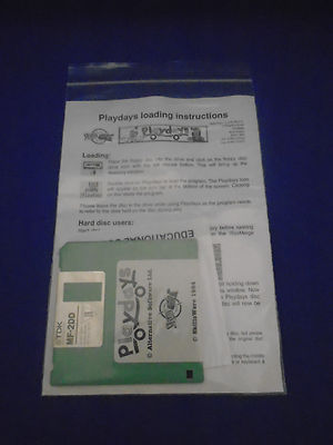Neu! Playdays Für RISC PC Acorn RISC OS