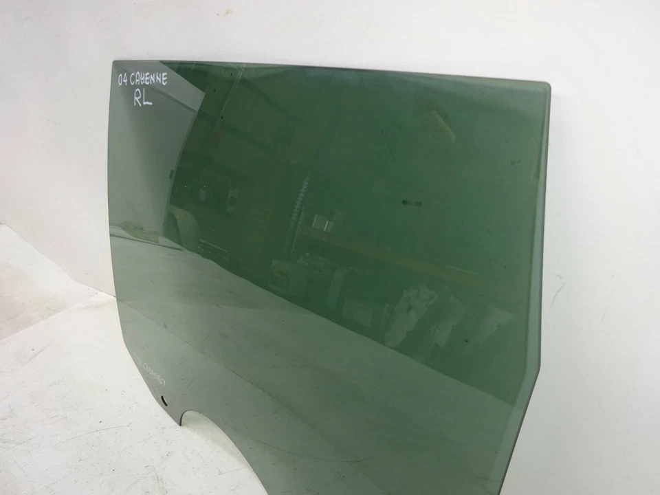 Porsche Cayenne 2003-2010 ventana de vidrio lado del conductor trasero izquierdo OEM DE2204168 Foto 2 de 4