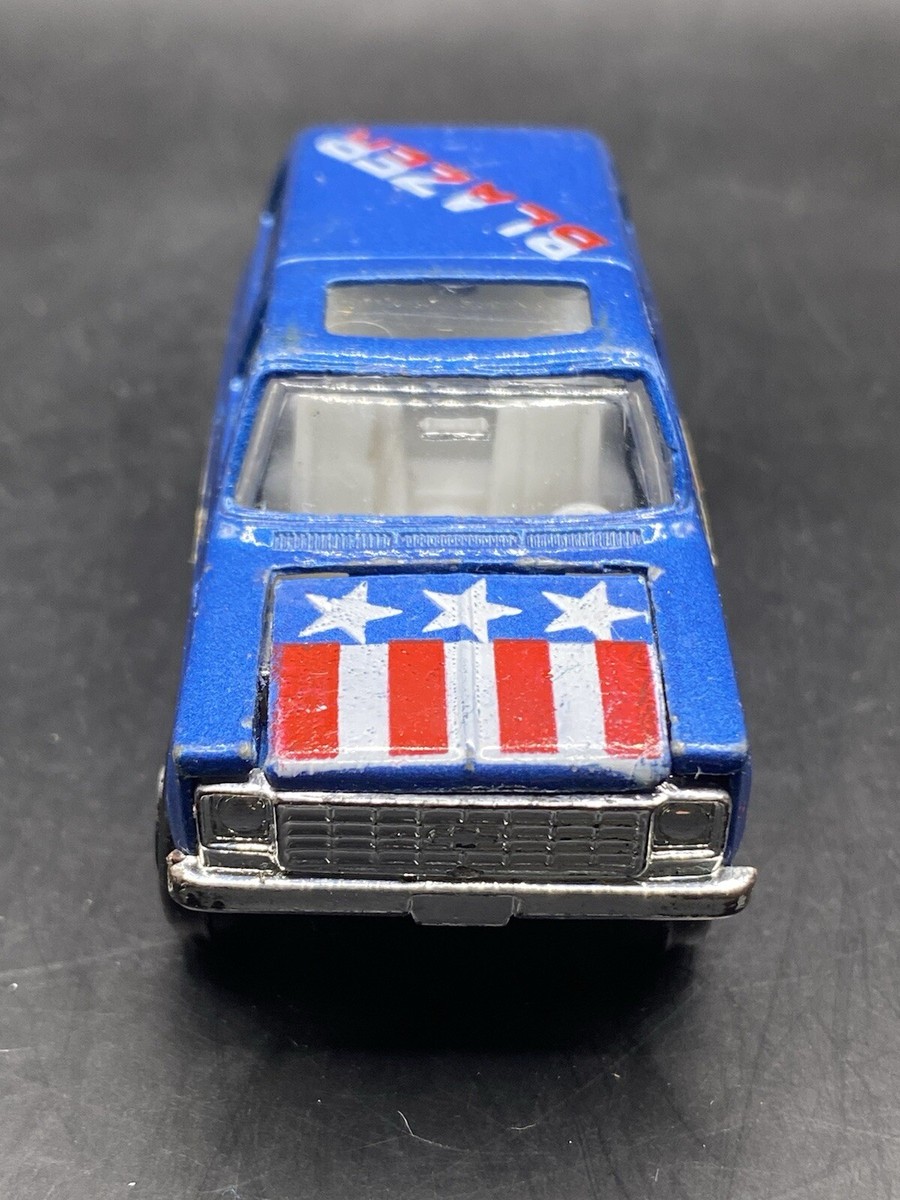 1980 Zylmex Zee Toys Chevy Blazer Blue P359 Hong Kong 4x4 1980 Zylmex Zee Toys Chevy Blazer Blue P359 Hong Kong 4x4