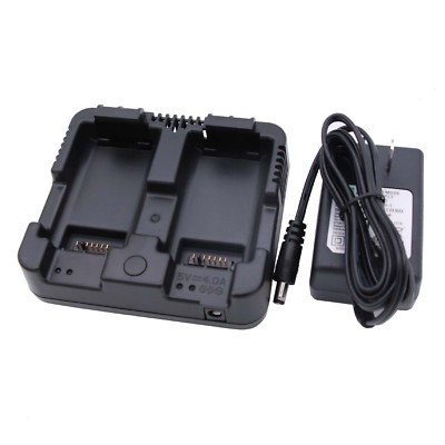 NEW NIKON NIVO 2M 5M 2C 3M 1M Equivalent Dual Charger for Nikon Total Stations