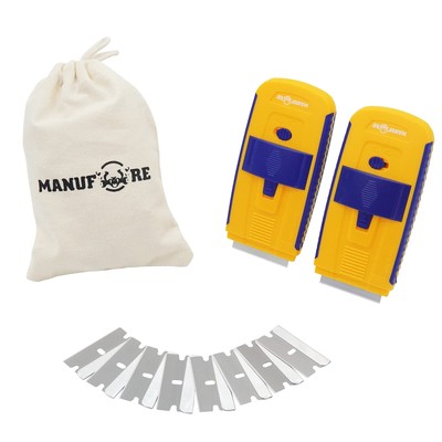 2 Pack Automatic Razor Blade Scraper Portable Multipurpose Scraper Tool For Clea