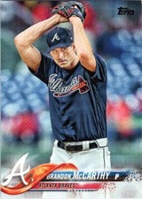 2018 Topps Update #US224 Brandon McCarthy Atlanta Braves