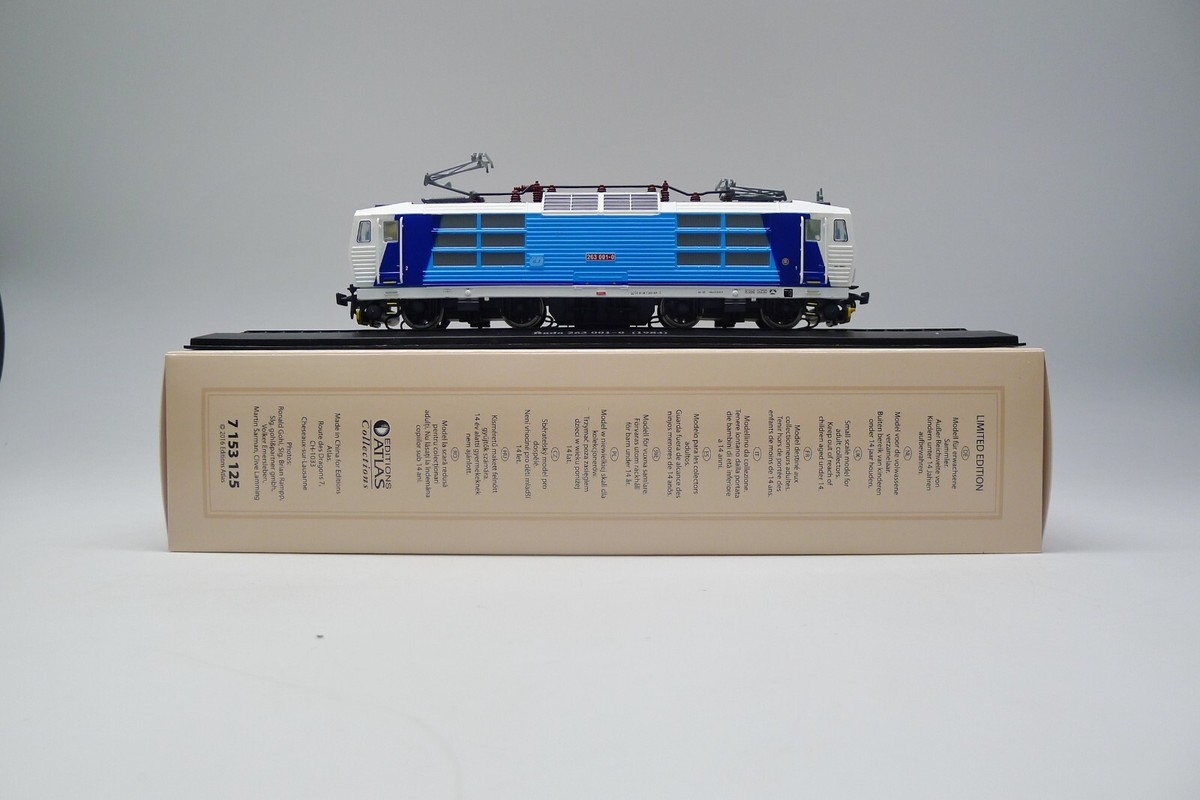 14R-006 ATLAS 1/87 鉄道模型 Serie BB 12087 Serie BB 12087 SNCF BB-12000 France 1957 train model 7153120