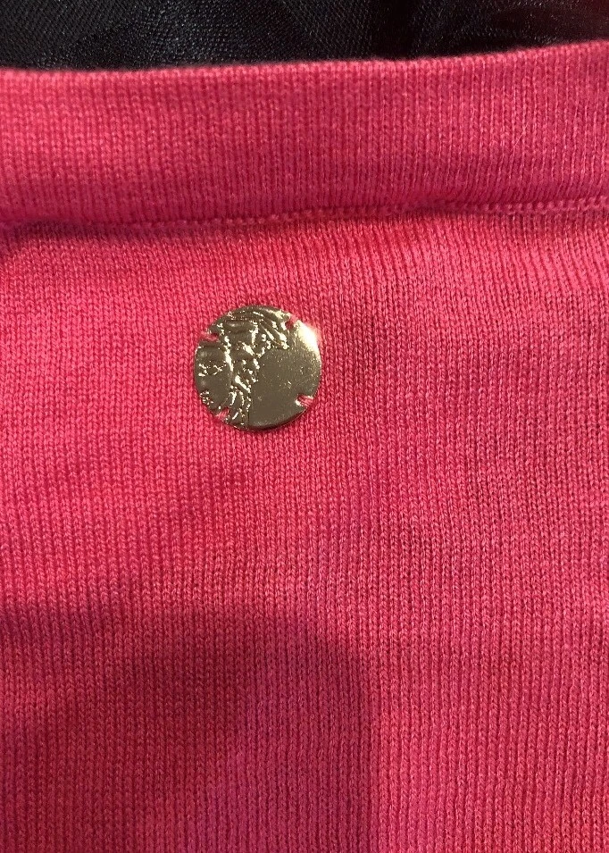 VERSACE COLLECTION Maglione collo a V super leggero taglia 46