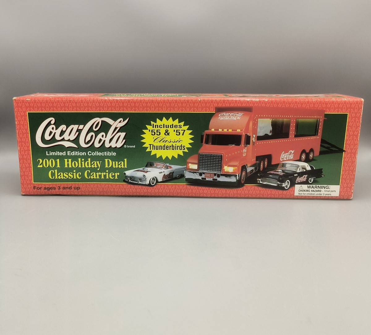 Coca-Cola トレーラー型トラック リモコン付き2台ジャンク品 Coca-Cola トレーラー型トラック リモコン付き2台ジャンク品 Coca-Cola