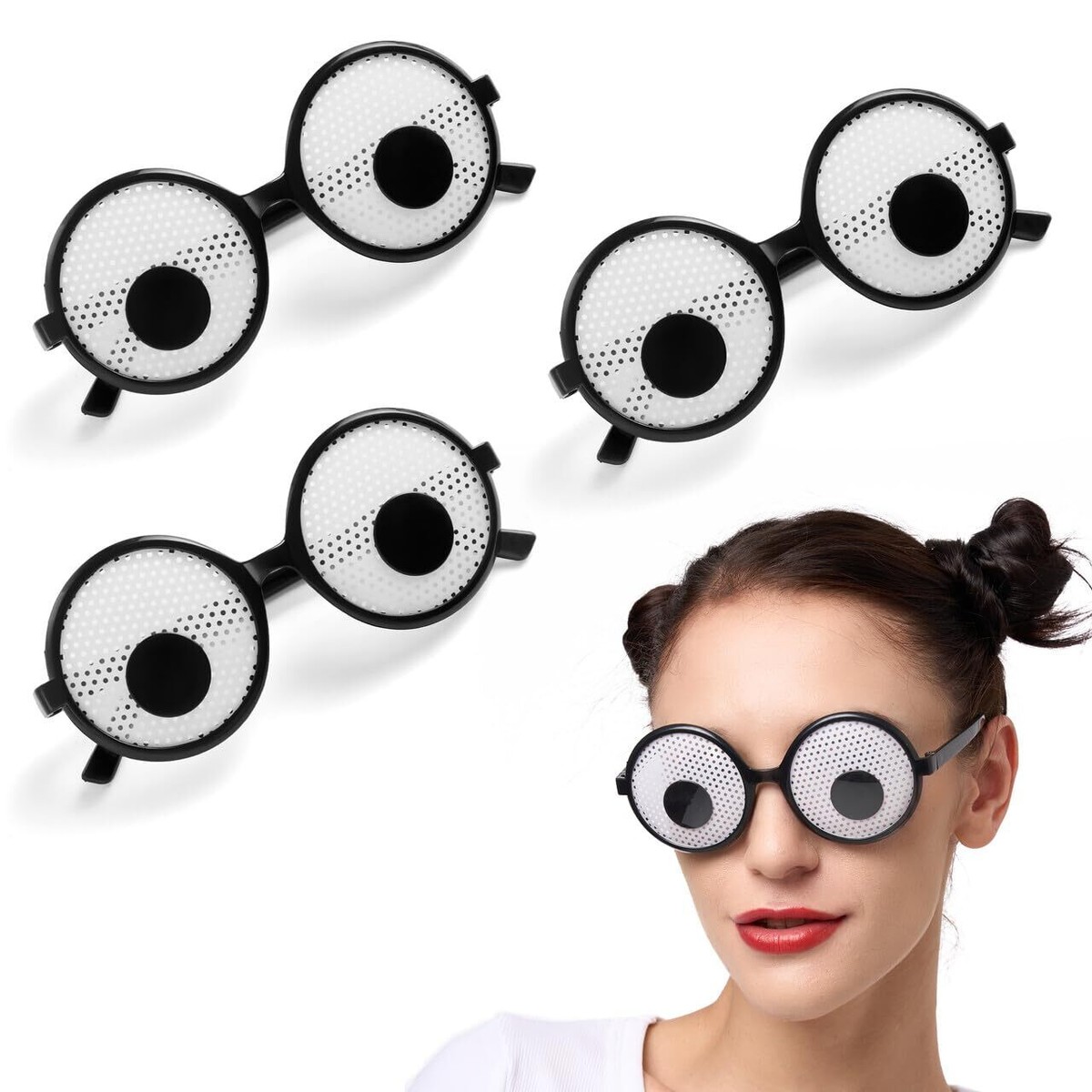 Pieces Googly Eyes Glasses Giant Googly Goggles Eyes Glasses