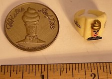 Vintage 1960’s MISTER SOFTEE Plastic Ring & 5c Token Lot XLNT+