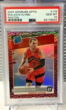 PSA 10 - 2020/21 Donruss Optic - PHOTON - MALACHI FLYNN RATED RC #179 - POP 1