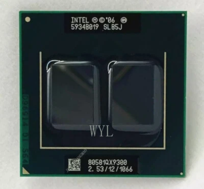 Intel Core 2 Extreme QX9300 SLB5J Mobile 2.53GHz 1066 12MB Laptop Quad-Core CPU - Bild 1 von 4