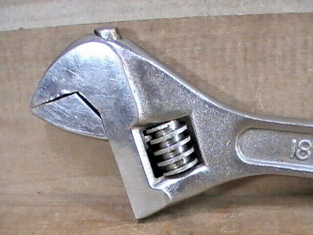   (1)MIT 18" Adjustable Wrench (Works Great) - Image 4 of 4