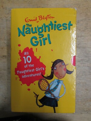 10 EXCITING NAUGHTIEST GIRL BOOKS by ENID BLYTON  ** PAPERBACK