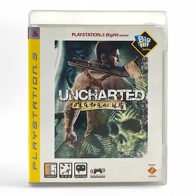 PS3 Uncharted Drakes Schicksal / Drake Fortune Big Hit Series KOR mit OVP Top Zu