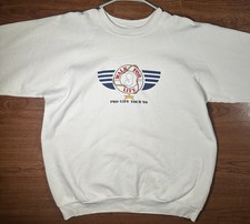 Vintage 1989 Walk For Life Pro Life Tour USA Made Crewneck Sweatshirt XL (3)