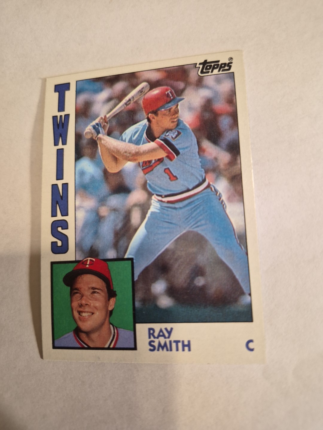 RAY SMITH 1984 TOPPS #46 FREE SHIPPING 
