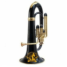 Bb 3-Valve Euphonium Brass Musical  with Mouthpiece and  hard carry case