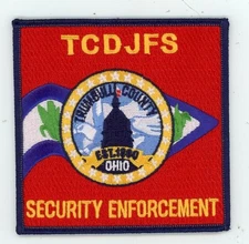OHIO OH TRUMBULL COUNTY DEPT JOBS FAMILY SERVICES SECURITY SHOULDER PATCH POLICE