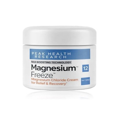 Magnesium Freeze Topical Cream With Niacinamide Cooling Soothing Joint Back 4oz