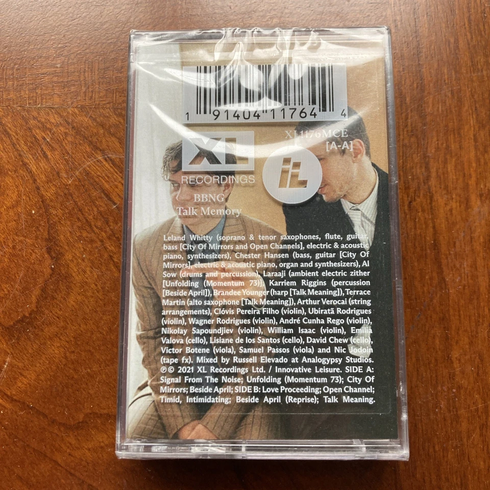 NEW Badbadnotgood Talk Memory BLACK Cassette #/100 Limited BBNG Exclusive - Image 2 of 3
