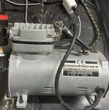 Used 1/5 HP Airbrush Compressor Air Pump with Regulator, Gauge, Accessories