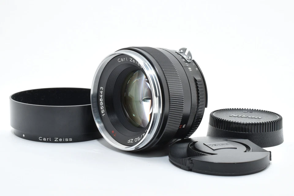 [MINT] Carl Zeiss Planar T * 50mm f/1.4 ZF MF Lens Nikon F From JAPAN - Image 3 of 4