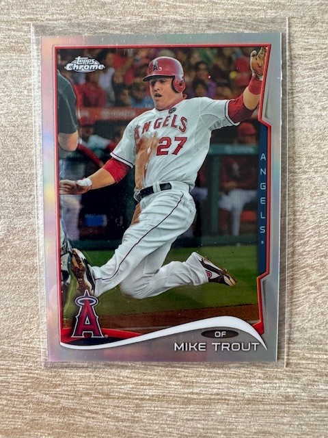 2014 Topps Chrome - Mike Trout #1 Refractor
