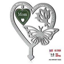 Metal Memorial Grave Markers for Grave Decorations for Cemetery Loss of Mom