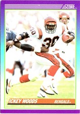 Ickey Woods 1990 Score #130 Cincinnati Bengals