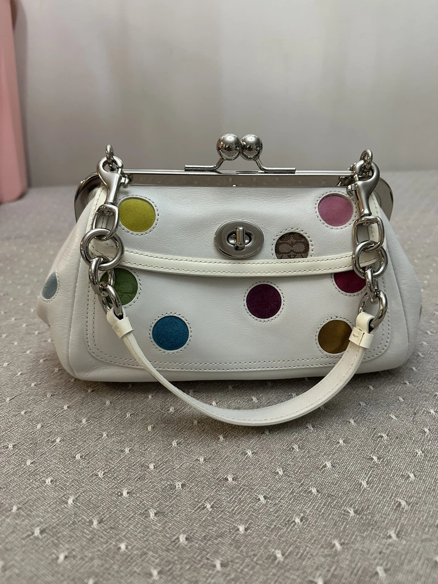 Coach Polka Dot Satchel/Top Handle Bag Handbags & Bags for Women