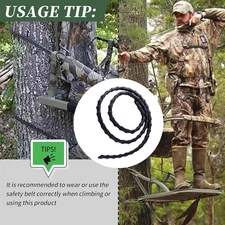 60” Replacement Chain & Cover Fits API Climbing Stand Climber Hunting Stand New