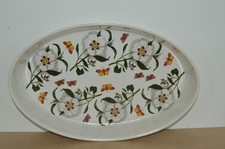 Portmeirion Botanic Garden - 14.5" Oval Baking / Roasting Dish - Rock Rose (#77)