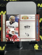 2007 Donruss Gridiron Gear Player Timeline Platinum Larry Fitzgerald /25 SSP