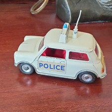 Police Car Mini Cooper Dinky Toys Diecast Vehicle Vintage Car 250