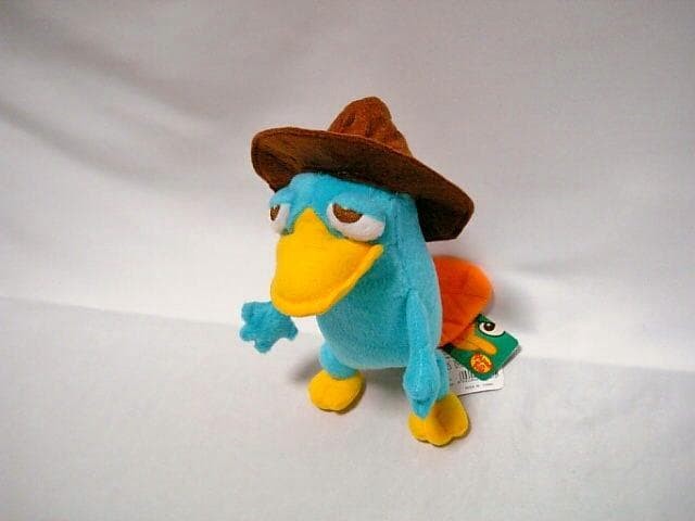 Phineas and Ferb Plush Platypus Perry Agent P Approx. 20 cm #8add13