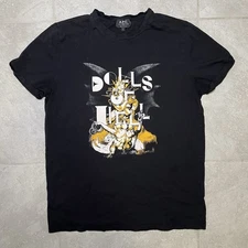 A. P. C. ‘Black’ DOLLS OF HELL SHORT SLEEVED T SHIRT SIZE LARGE