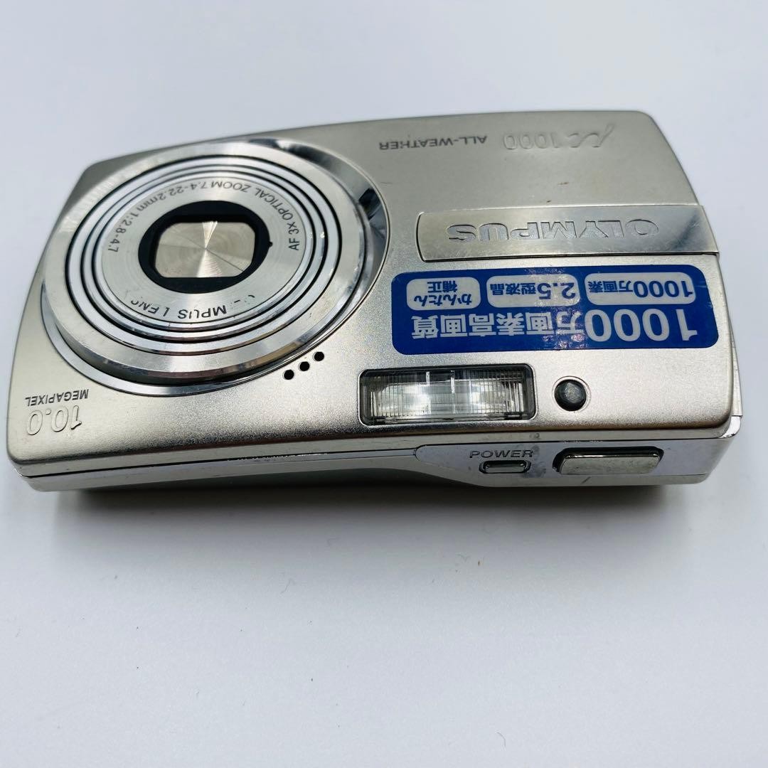OLYMPUS μ1000 Compact Digital Camera Tested Working Seller Japan