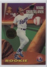 1995 Sportflix UC3 Rookie Artist's Proof Mark Grudzielanek #112 a2f
