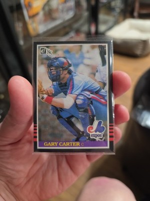 1985 Donruss Gary Carter #55 Montreal Expos