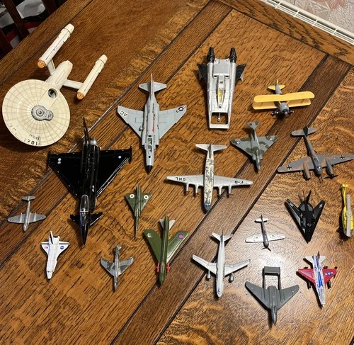 Vintage Die Cast Toys Airplanes Etc Job Lot Collection Dinky Matchbox & Others