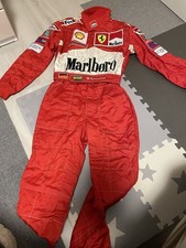 Rare Omp Michael Schumacher Ferrari Racing Suit F1 Rare Omp Michael Schumacher Ferrari Racing Suit F1