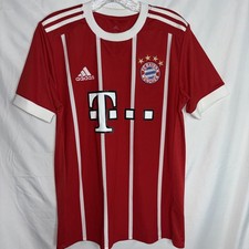 Bayern Munchen Trikot 2017/2018 Home Jersey Football Shirt Adidas Mens XSMALL