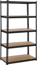 Garage Storage Shelves, 5-Tier Adjustable Storage Shelving, Heavy Duty Metal Uti