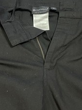 Lot of 2 Pairs Chef Works Black Professional Cook Uniform Pants Size S Zip Fly