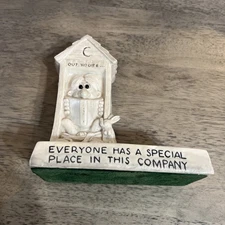 Wallace Berrie Co. Out House “Everyone Has A Place In This Company”