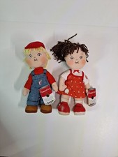 2004 Campbell Soup Kids Century Edition Boy And Girl Dolls 100 Years - New